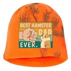 Best Hamster Dad Ever Retro Kati - Camo Knit Beanie