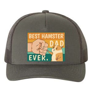 Best Hamster Dad Ever Retro Yupoong Adult 5-Panel Trucker Hat