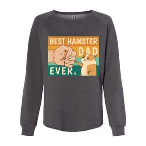 Best Hamster Dad Ever Retro Womens California Wash Sweatshirt