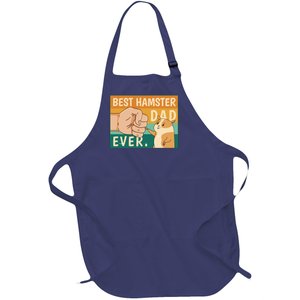 Best Hamster Dad Ever Retro Full-Length Apron With Pockets