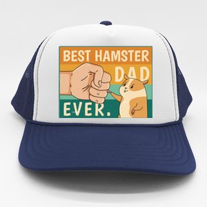 Best Hamster Dad Ever Retro Trucker Hat