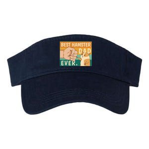 Best Hamster Dad Ever Retro Valucap Bio-Washed Visor