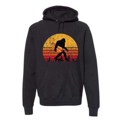 Bigfoot Hot Dog Premium Hoodie