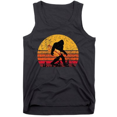 Bigfoot Hot Dog Tank Top