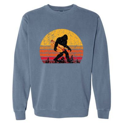 Bigfoot Hot Dog Garment-Dyed Sweatshirt