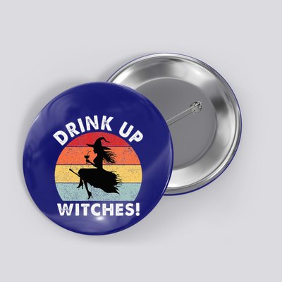 Bartender Halloween Drink Up Witches Button