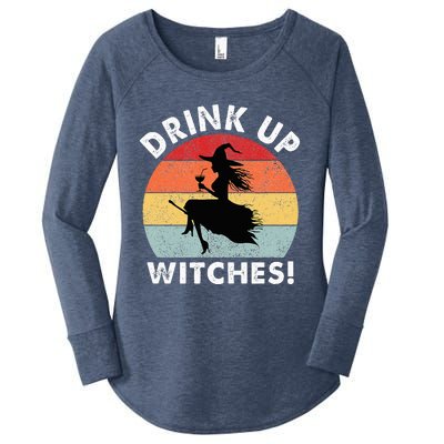 Bartender Halloween Drink Up Witches Women's Perfect Tri Tunic Long Sleeve Shirt