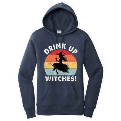 Bartender Halloween Drink Up Witches Women's Pullover Hoodie