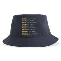 Black History Dream Like Martin Sustainable Bucket Hat