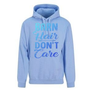 Barn Hair Dont Care Gift Unisex Surf Hoodie