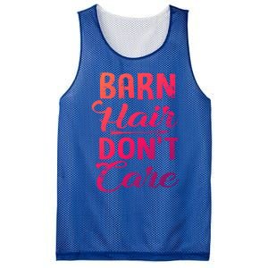 Barn Hair Dont Care Gift Mesh Reversible Basketball Jersey Tank