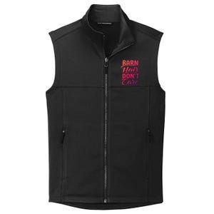 Barn Hair Dont Care Gift Collective Smooth Fleece Vest