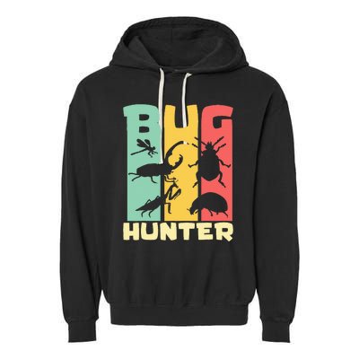 Bug Hunter Entomologist Insects Garment-Dyed Fleece Hoodie