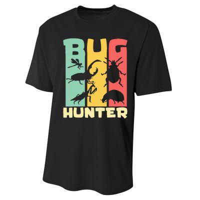 Bug Hunter Entomologist Insects Performance Sprint T-Shirt