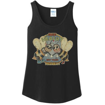 Bee Healthy Eat Your Honey Ladies Essential Tank