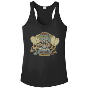 Bee Healthy Eat Your Honey Ladies PosiCharge Competitor Racerback Tank