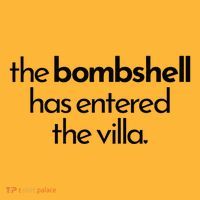 Bombshell Has Entered The Villa Funy Got A Text Chat Meme Pom Pom 12in Knit Beanie