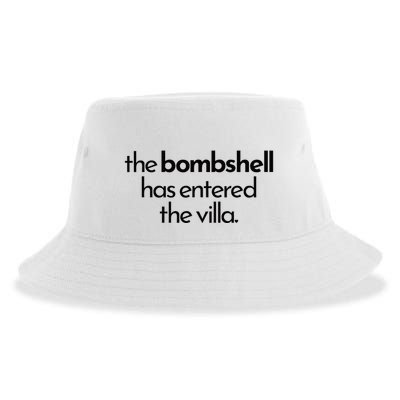 Bombshell Has Entered The Villa Funy Got A Text Chat Meme Sustainable Bucket Hat