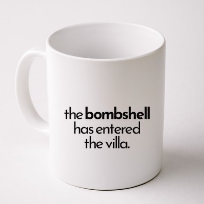 Bombshell Has Entered The Villa Funy Got A Text Chat Meme Mug