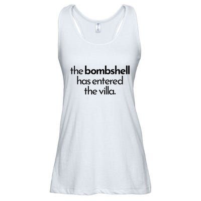 Bombshell Has Entered The Villa Funy Got A Text Chat Meme Ladies Essential Flowy Tank