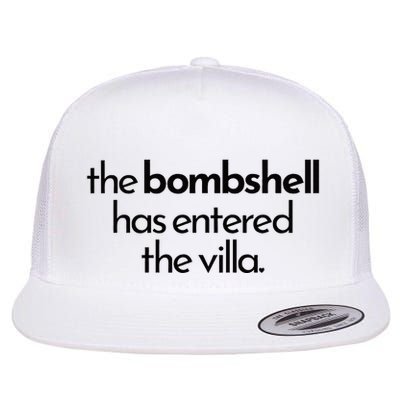 Bombshell Has Entered The Villa Funy Got A Text Chat Meme Flat Bill Trucker Hat