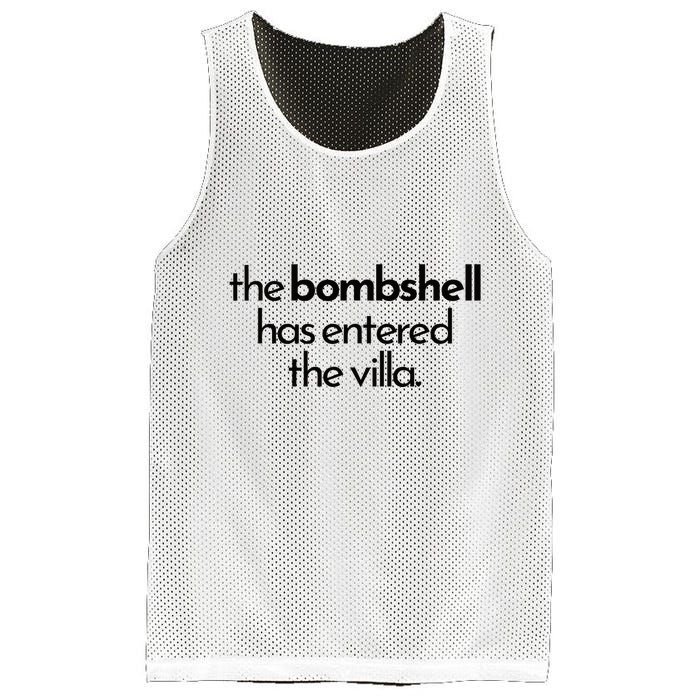 Bombshell Has Entered The Villa Funy Got A Text Chat Meme Mesh Reversible Basketball Jersey Tank