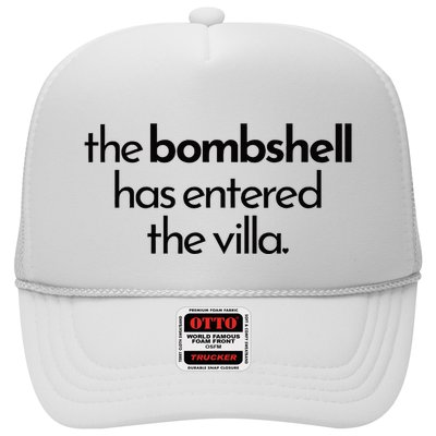 Bombshell Has Entered The Villa Funy Got A Text Chat Meme Trucker Hat