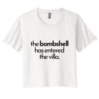 Bombshell Has Entered The Villa Funy Got A Text Chat Meme Crop Top