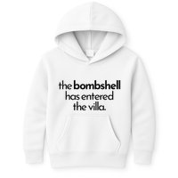 Bombshell Has Entered The Villa Funy Got A Text Chat Meme Kids Hoodie