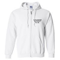 Bombshell Has Entered The Villa Funy Got A Text Chat Meme Full Zip Hoodie