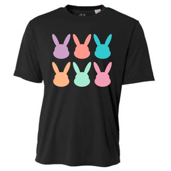 Bunny Head Easter Holiday Cooling Performance Crew T-Shirt