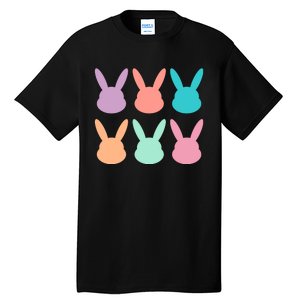 Bunny Head Easter Holiday Tall T-Shirt