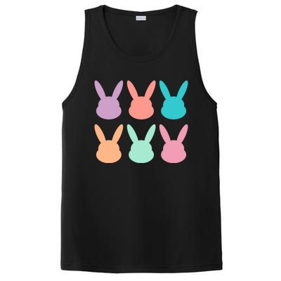 Bunny Head Easter Holiday PosiCharge Competitor Tank