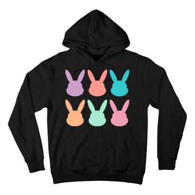 Bunny Head Easter Holiday Tall Hoodie