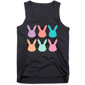 Bunny Head Easter Holiday Tank Top