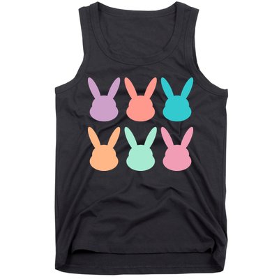 Bunny Head Easter Holiday Tank Top