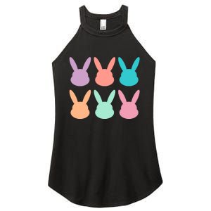 Bunny Head Easter Holiday Women's Perfect Tri Rocker Tank