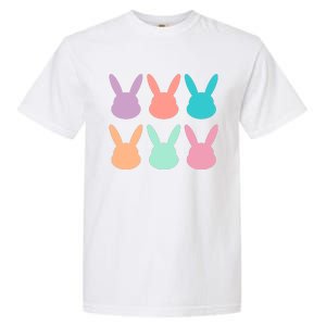 Bunny Head Easter Holiday Garment-Dyed Heavyweight T-Shirt