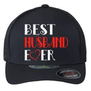 Best Husband Ever Cute Valentine's Day Gifts For Him Flexfit Unipanel Trucker Cap