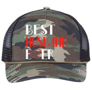 Best Husband Ever Cute Valentine's Day Gifts For Him Retro Rope Trucker Hat Cap