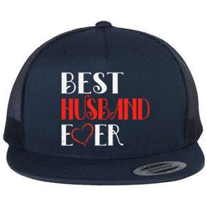 Best Husband Ever Cute Valentine's Day Gifts For Him Flat Bill Trucker Hat