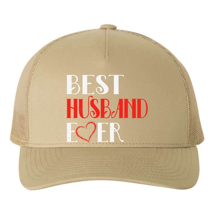 Best Husband Ever Cute Valentine's Day Gifts For Him Yupoong Adult 5-Panel Trucker Hat