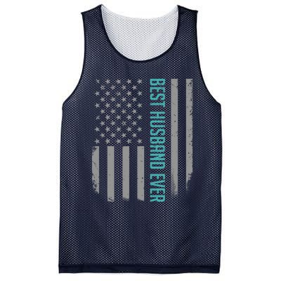 Best Husband Ever American Flag Gifts For Father's Day Mesh Reversible Basketball Jersey Tank