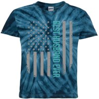 Best Husband Ever American Flag Gifts For Father's Day Kids Tie-Dye T-Shirt