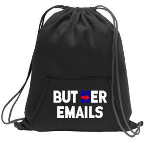 But Her Emails Hillary Republicans Tears Sweatshirt Cinch Pack Bag