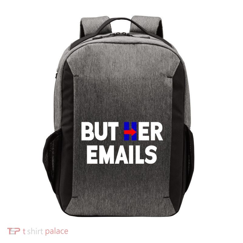 But Her Emails Hillary Republicans Tears Vector Backpack