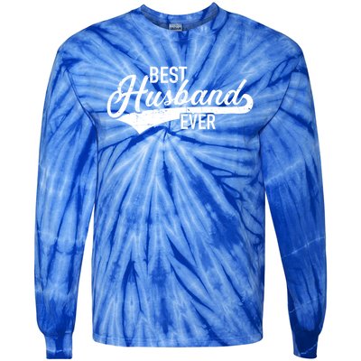 Best Husband Ever Gift Tie-Dye Long Sleeve Shirt