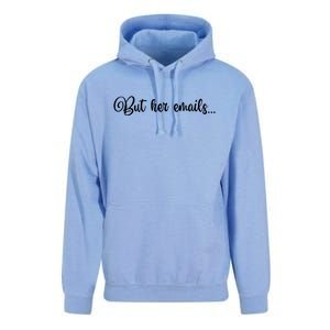 But Her Emails Funny Hillary Clinton Meme Unisex Surf Hoodie