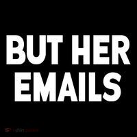 But Her Emails Flat Bill Trucker Hat