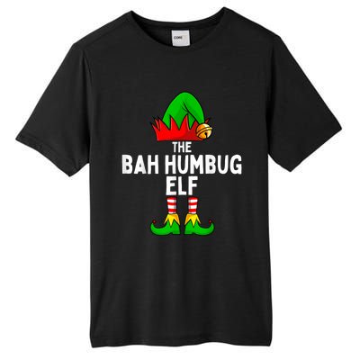 Bah Humbug Elf Matching Family Christmas Tall Fusion ChromaSoft Performance T-Shirt